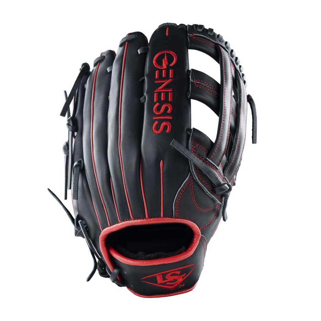Louisville Slugger Genesis H-Web Slowpitch Black/Red 14"