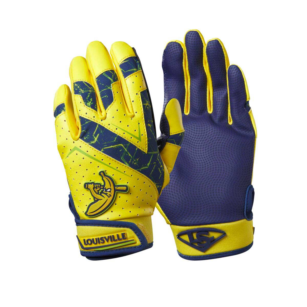 Louisville Slugger Savannah Bananas Youth Batting Gloves - Image 3