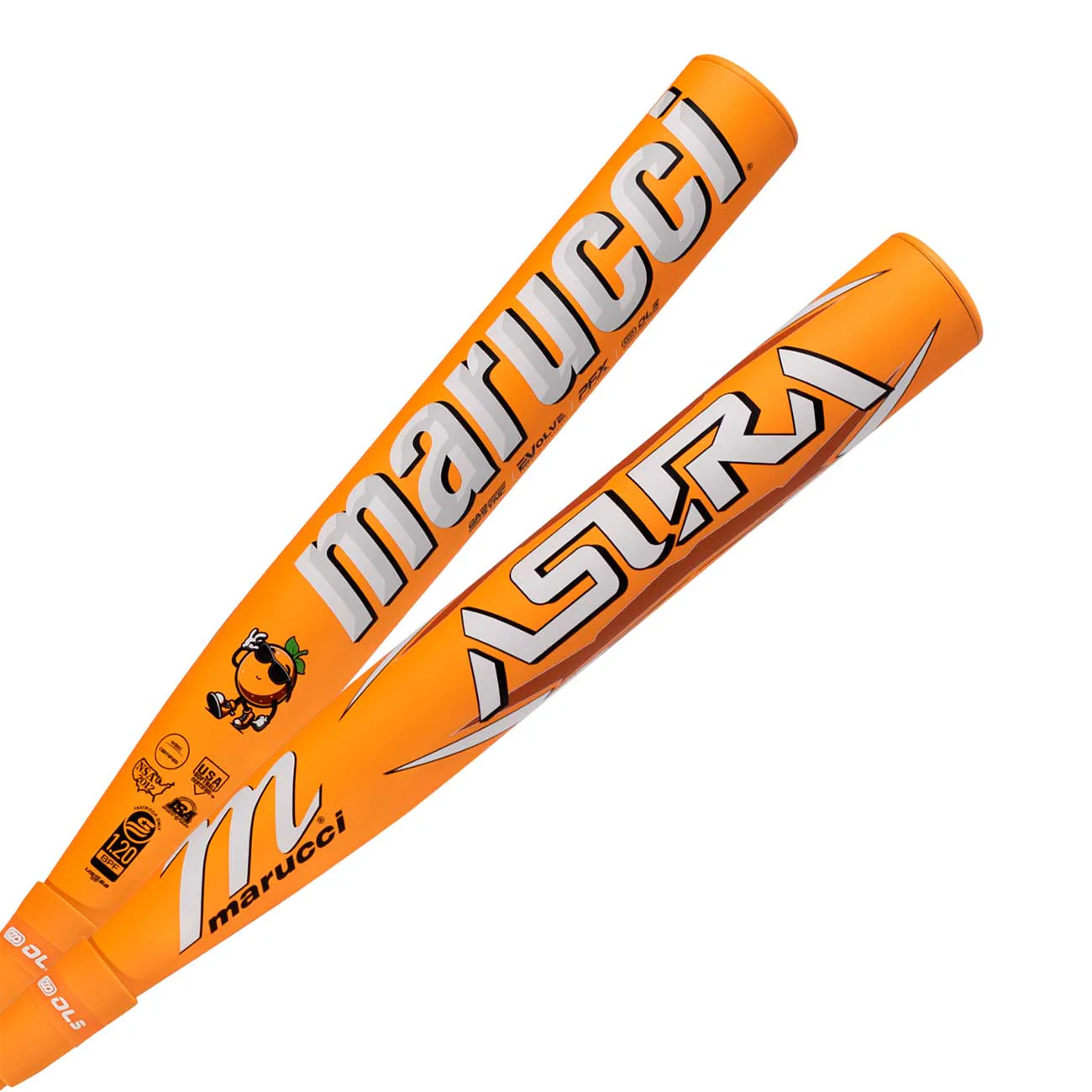 Marucci Asura Limited Edition Orange MFPAS10O Fastpitch Bat -10oz - Image 3