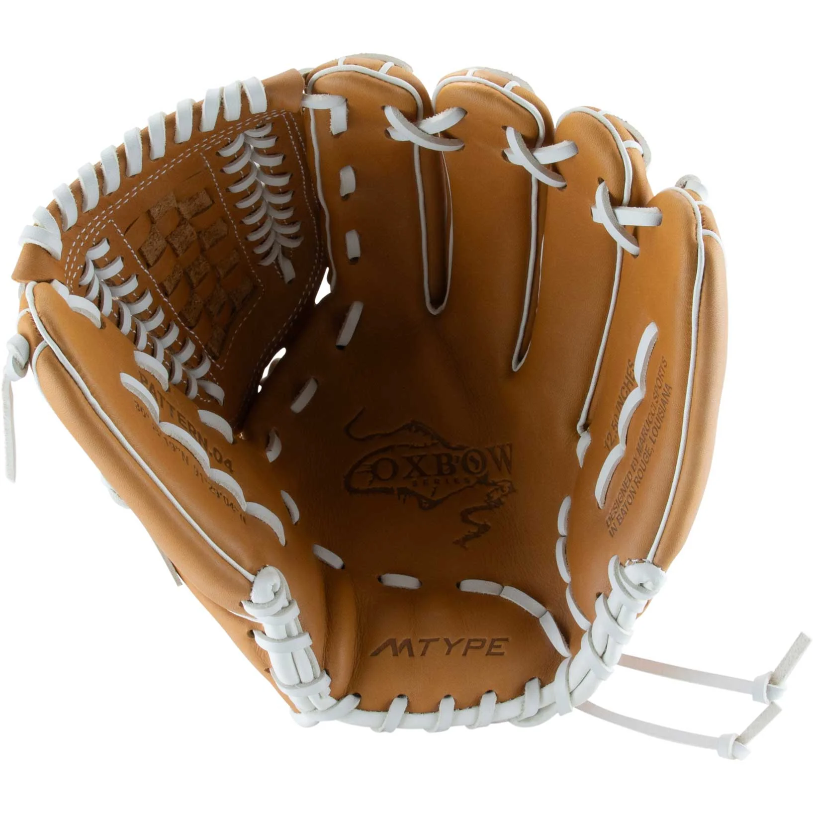 Marucci Oxbow Fastpitch 47K5FP Basket T-Web 12.5" - Image 2