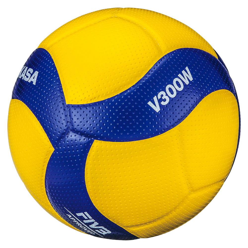 Mikasa International Competition Volleyball - Blue/Yellow