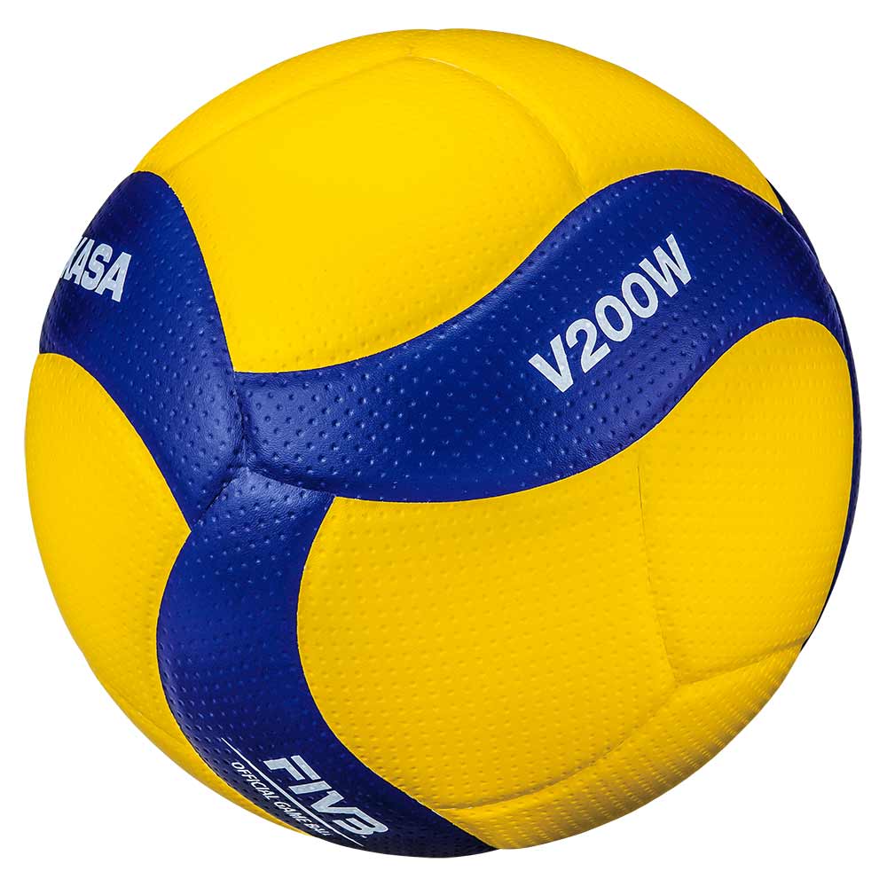 Mikasa Official FIVB Competition Indoor Volleyball - Blue/Yellow - Image 2