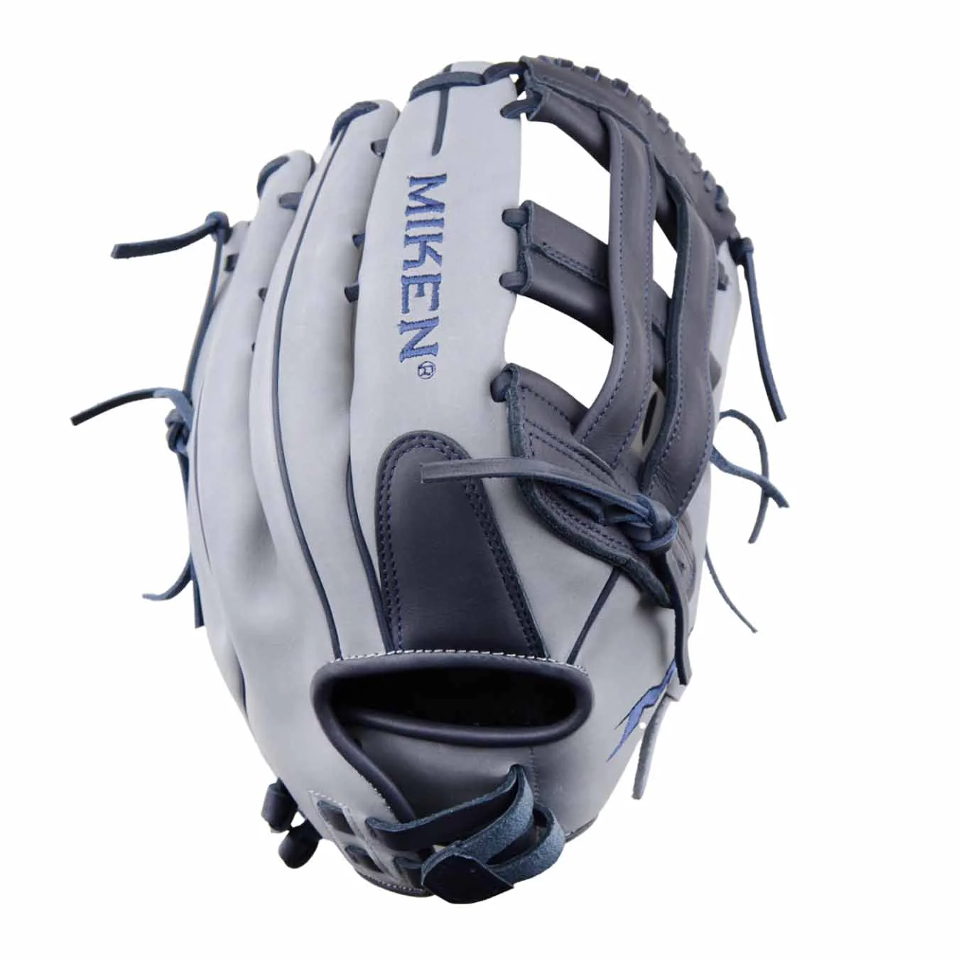 Miken Freak Series MF130 Glove 13" LTD Edition Grey/Royal LHT - Image 5