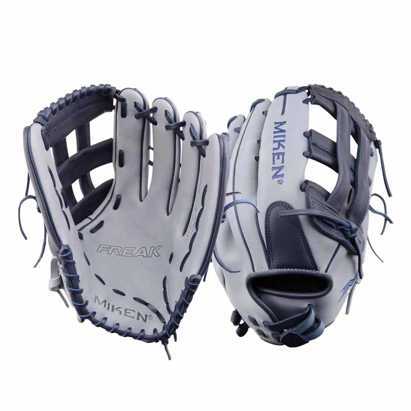 Miken Freak Series MF130 Glove 13" LTD Edition Grey/Royal LHT - Image 6