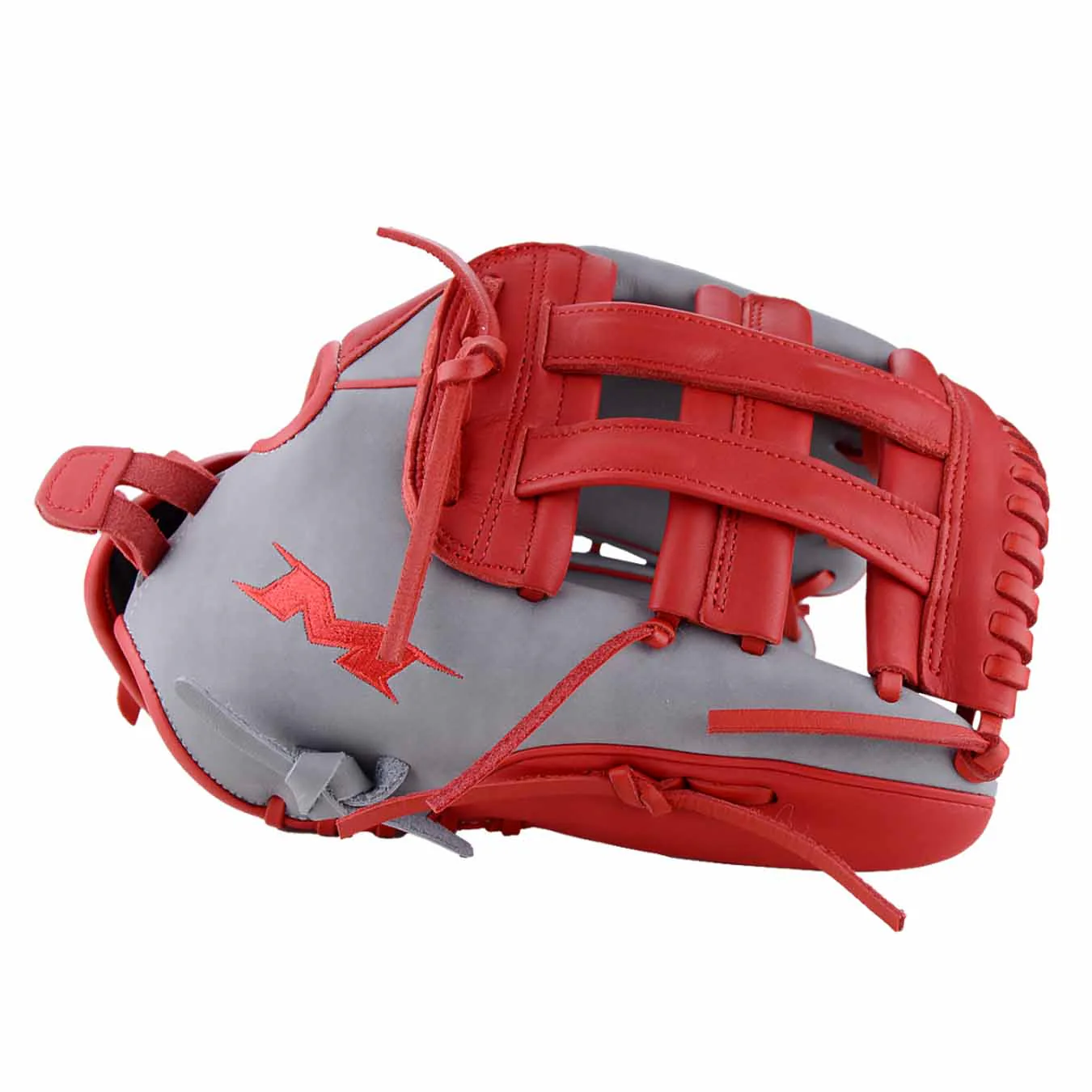 Miken Freak Series MF140 Glove 14" LTD Edition Grey/Royal LHT - Image 8