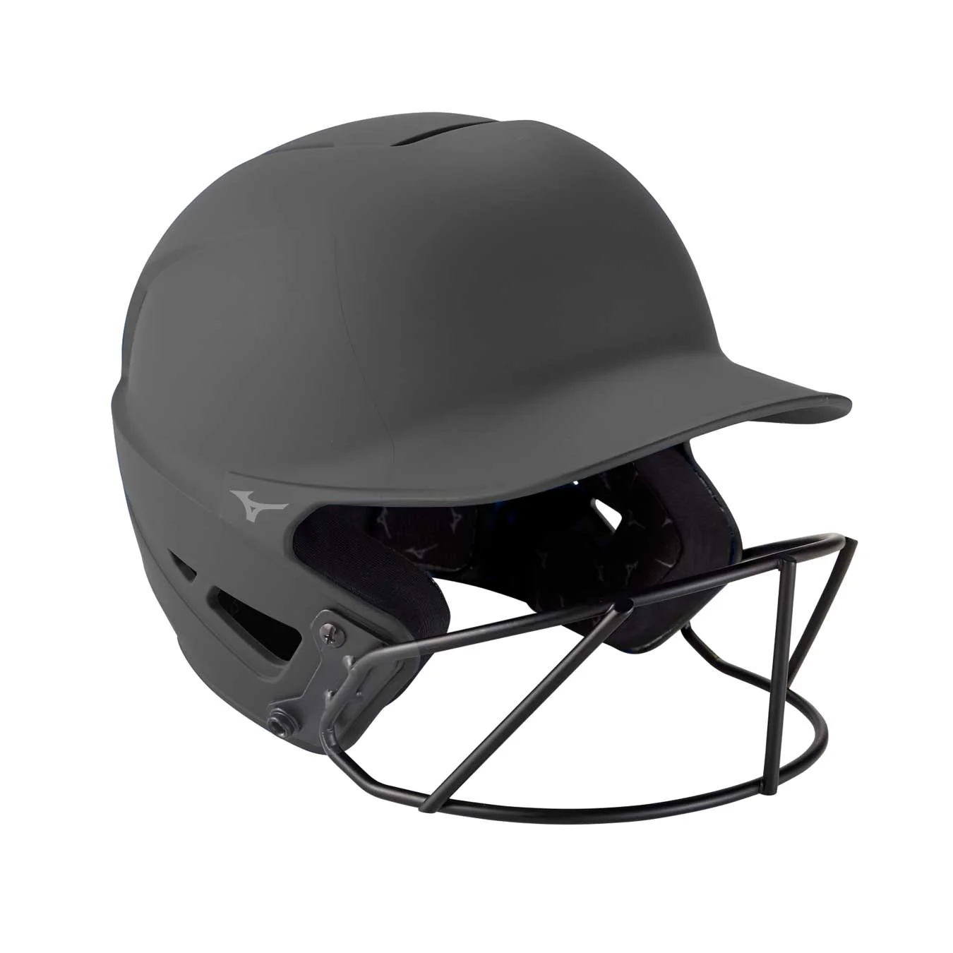 Mizuno F6 BT Helmet Solid w/ Facemask - Image 4