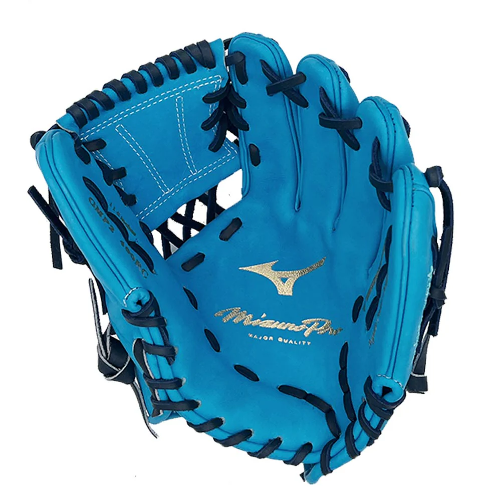 Mizuno Pro Custom GMP2-400RC "Louise" Aqua/Navy 11.5" - Image 2
