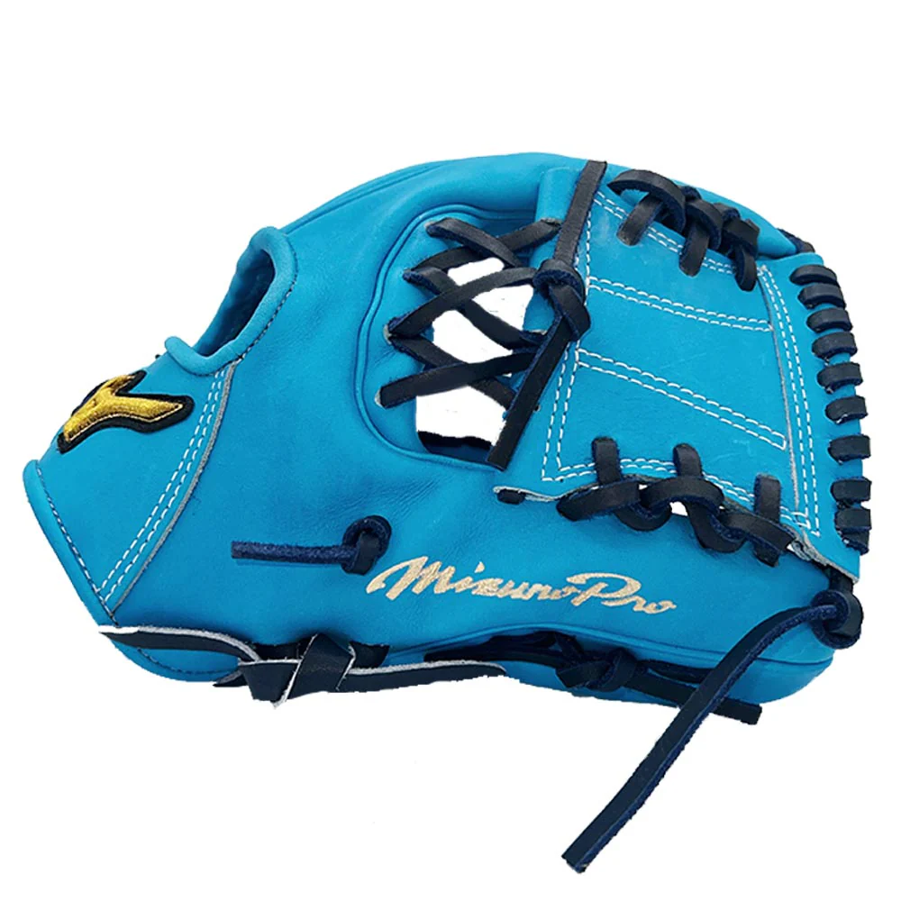 Mizuno Pro Custom GMP2-400RC "Louise" Aqua/Navy 11.5" - Image 3
