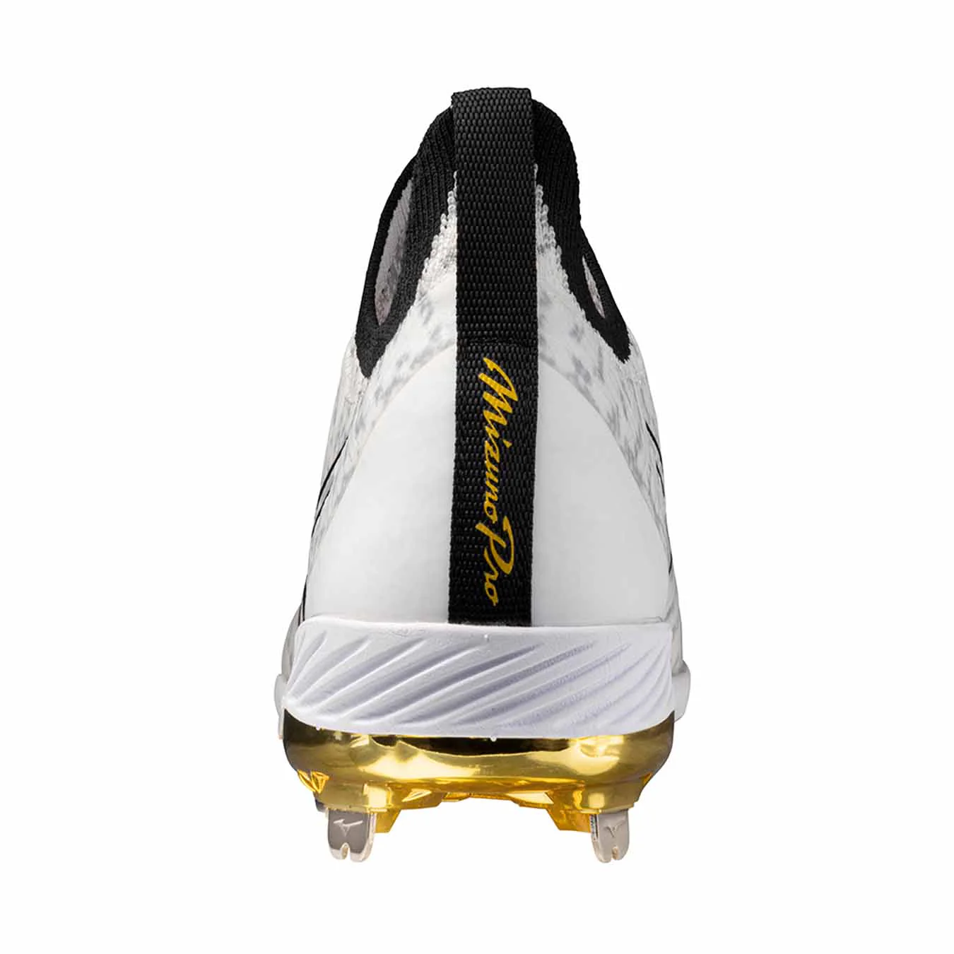 Mizuno Pro Metal White/Gold Cleats - Image 5