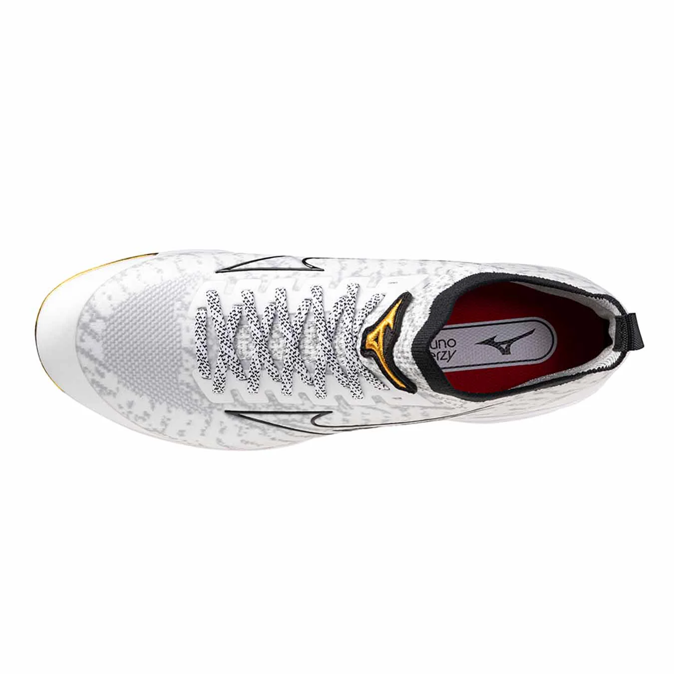 Mizuno Pro Metal White/Gold Cleats - Image 6