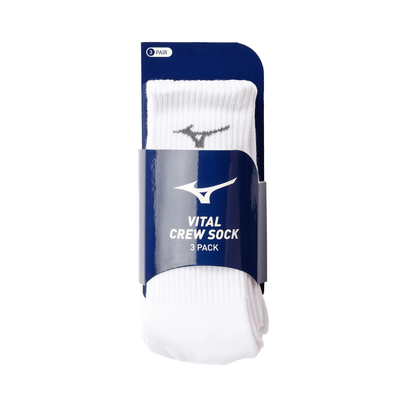 Mizuno Vital Crew Sock 3-Pack - Image 2