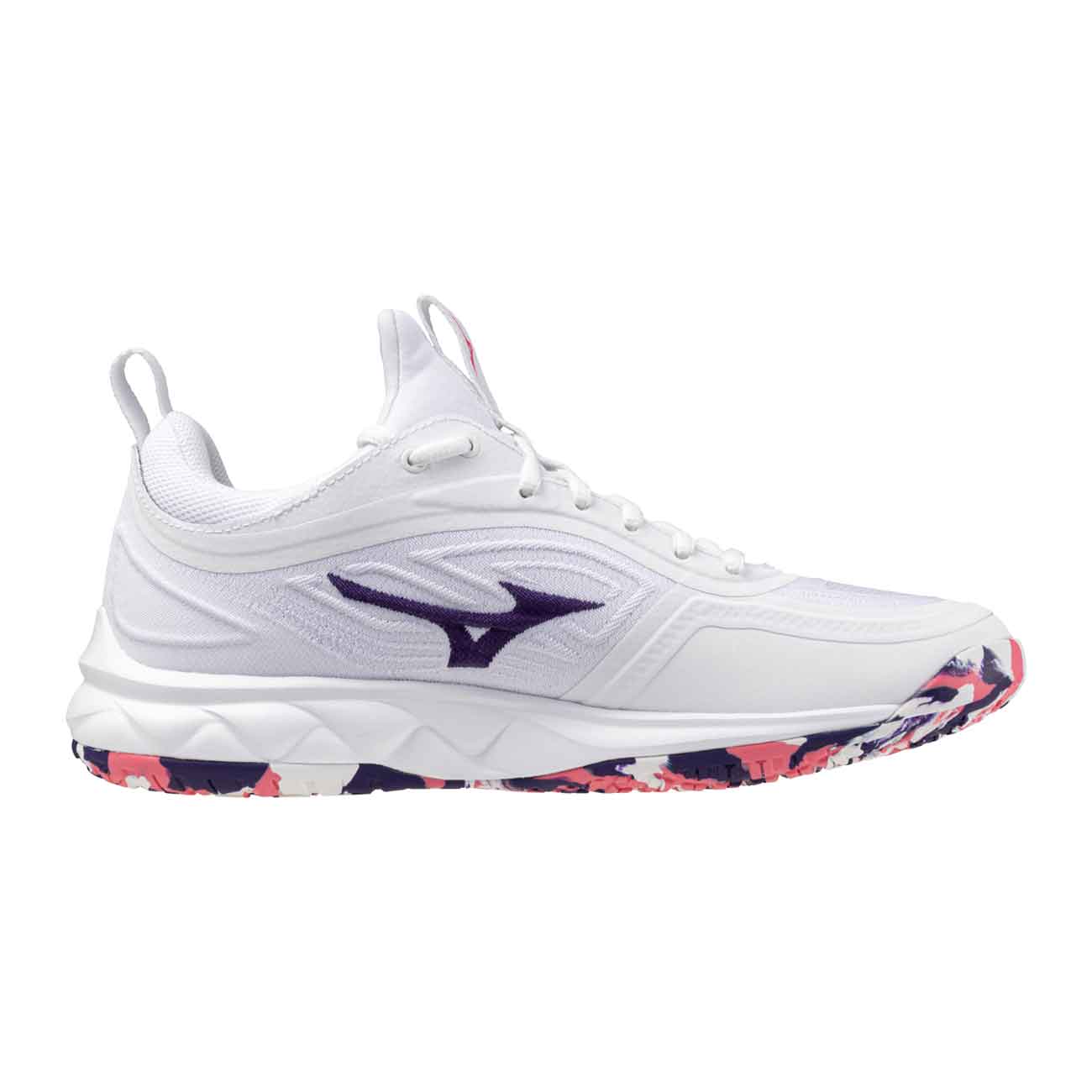 Mizuno Wave Luminous 3 Violet Quartz Women's VB Shoe - Image 3