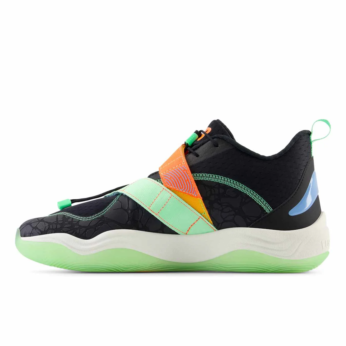 New Balance Lindor TLINDBK2 Turfs Black/Neon 11.5D - Image 10