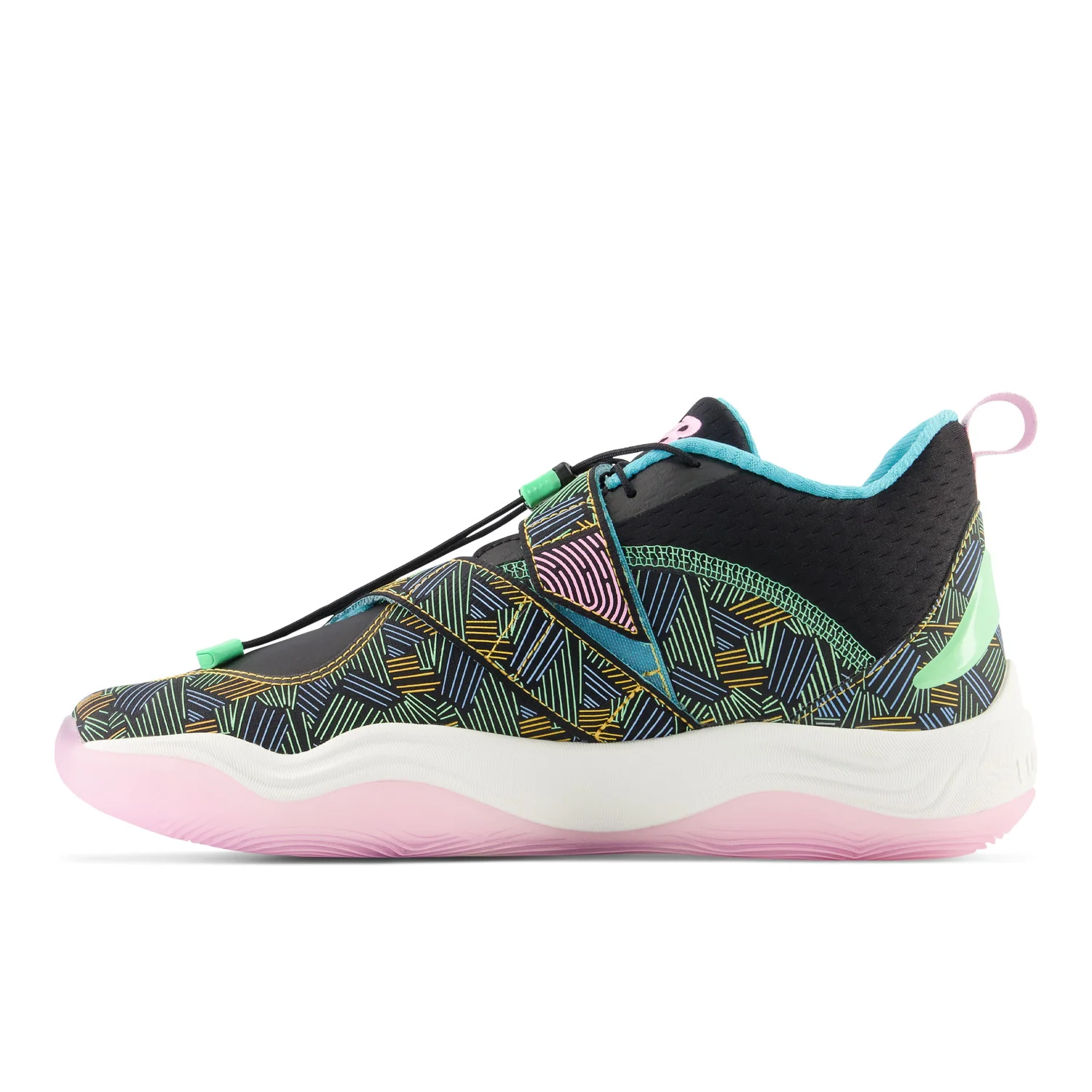 New Balance Lindor TLINDBK2 Turfs Black/Neon 11.5D - Image 3