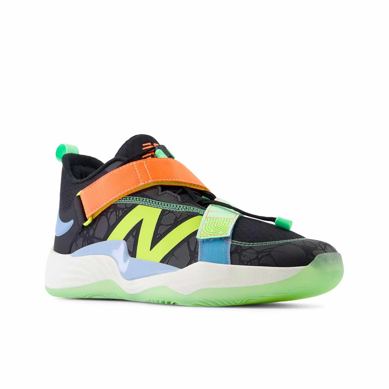 New Balance Lindor TLINDBK2 Turfs Black/Neon 11.5D - Image 8