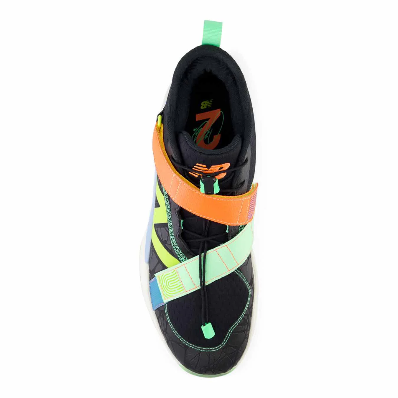 New Balance Lindor TLINDBK2 Turfs Black/Neon 11.5D - Image 9