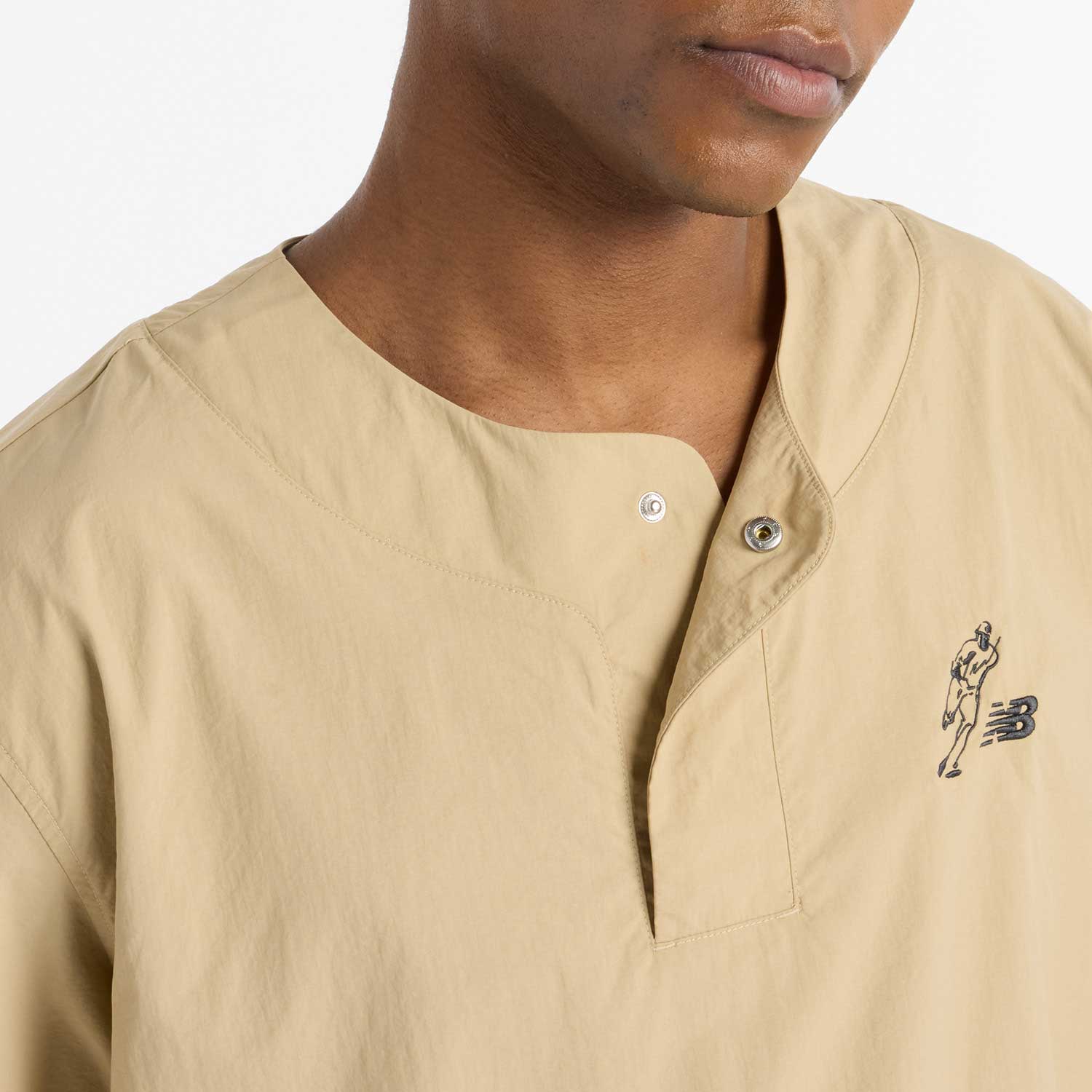 New Balance Ohtani Woven Nylon Short Sleeve Top - Image 4