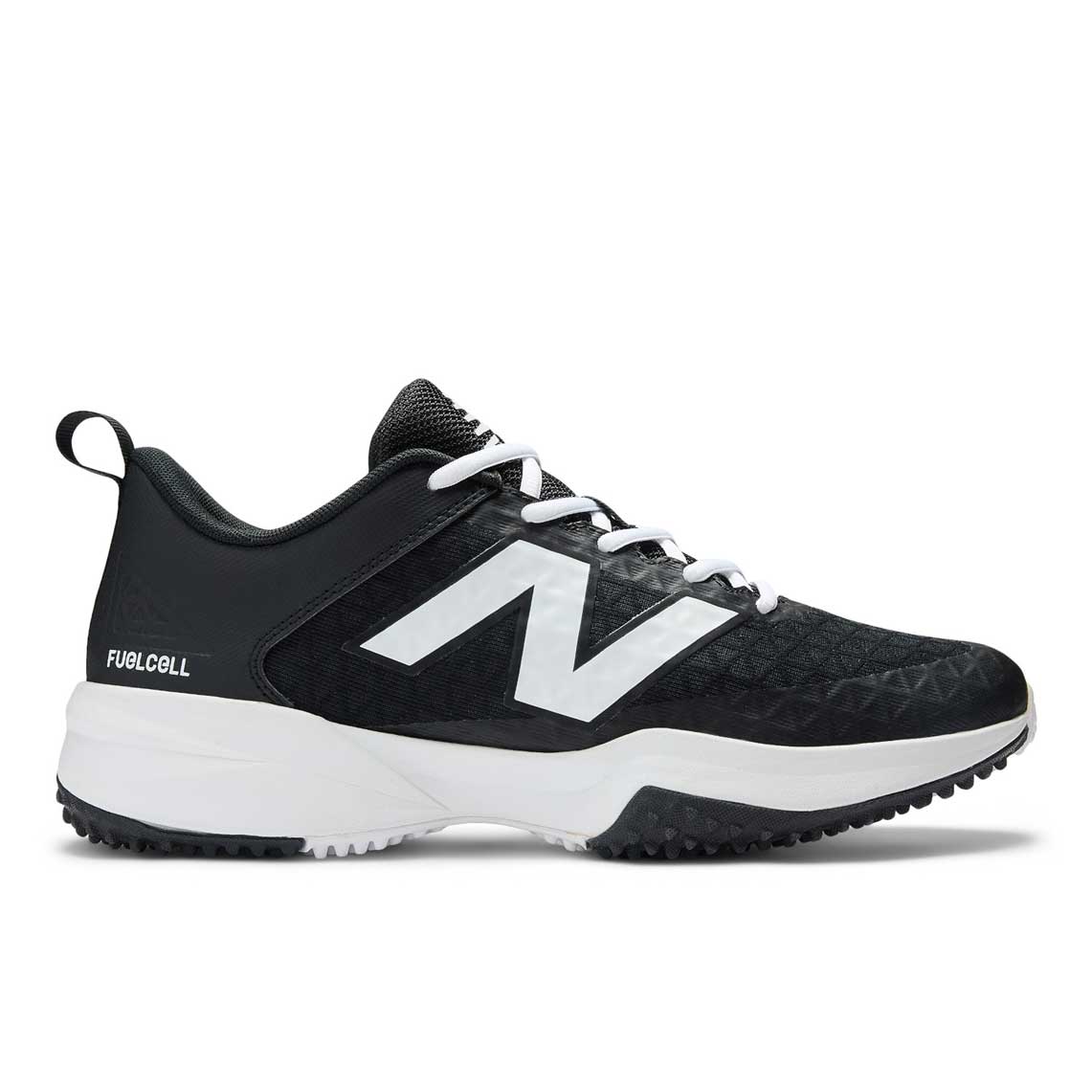 New Balance T4040BK8 Black/White Turfs - Image 10