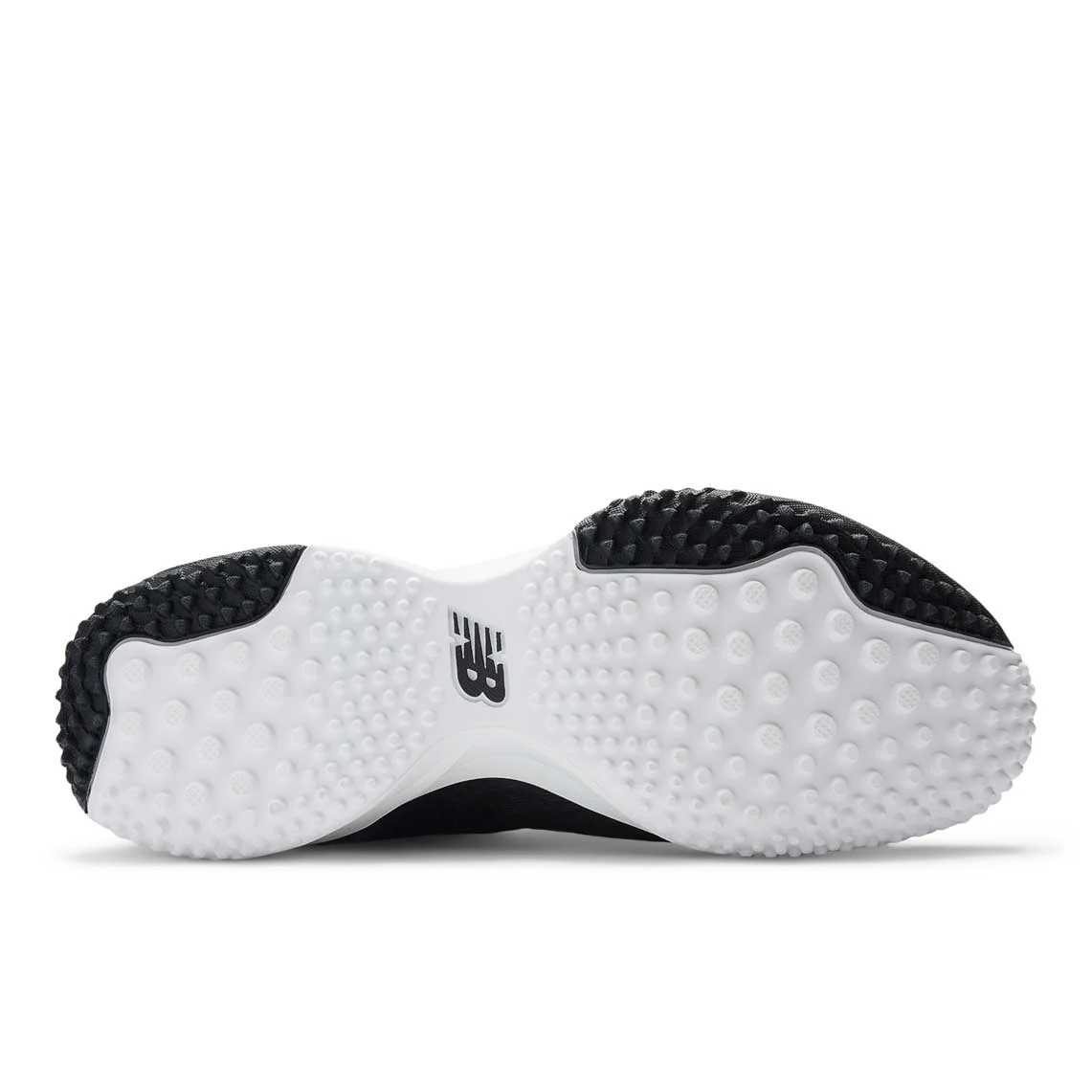 New Balance T4040BK8 Black/White Turfs - Image 2