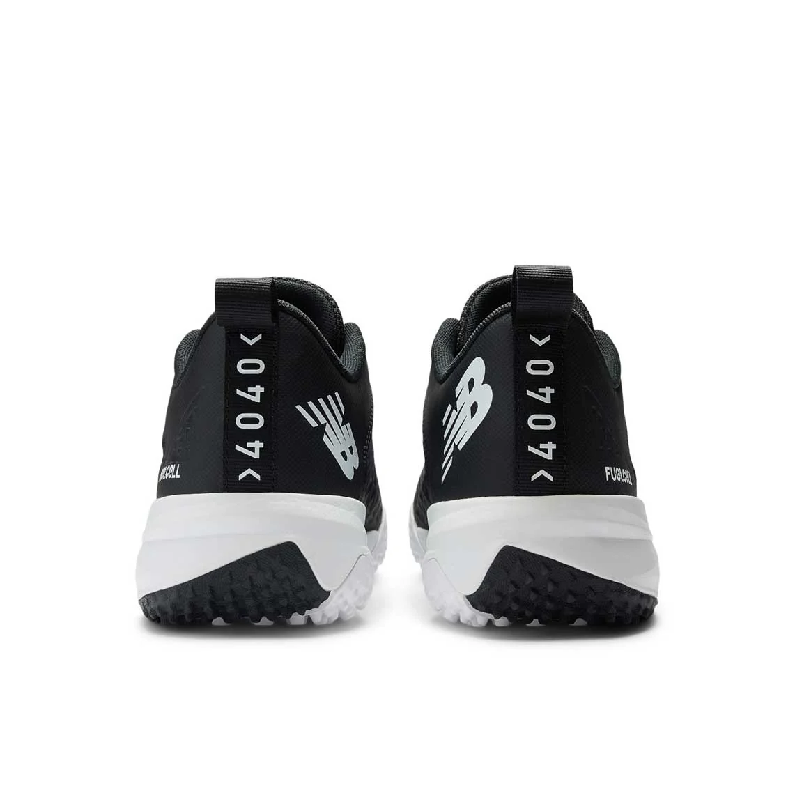 New Balance T4040BK8 Black/White Turfs - Image 6