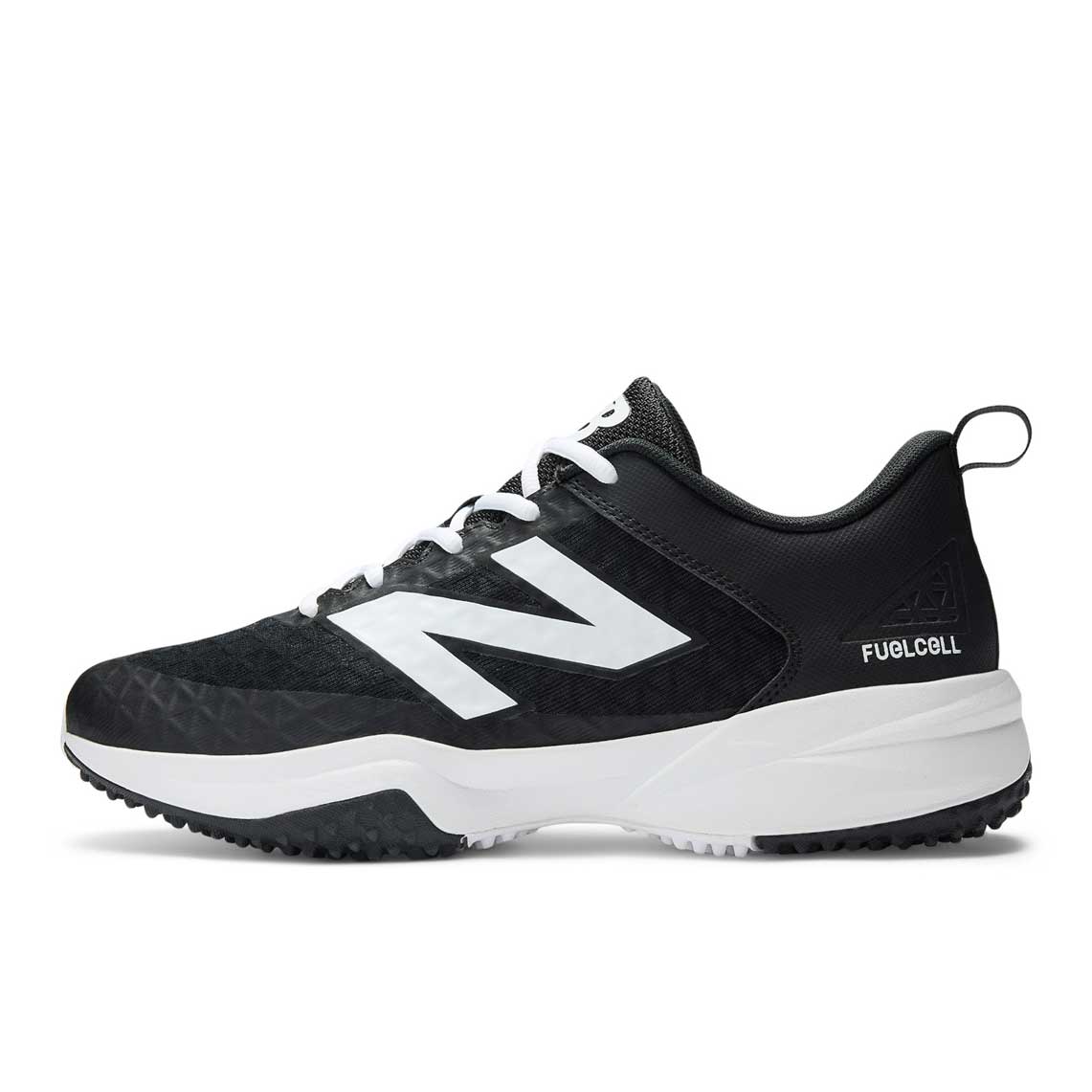 New Balance T4040BK8 Black/White Turfs - Image 7