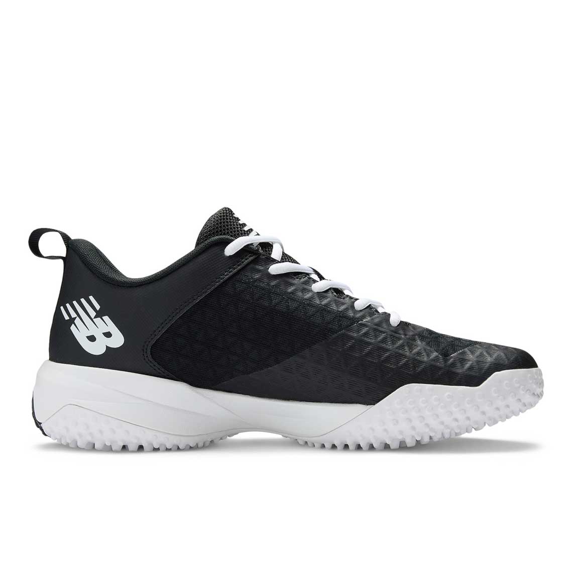 New Balance T4040BK8 Black/White Turfs - Image 8