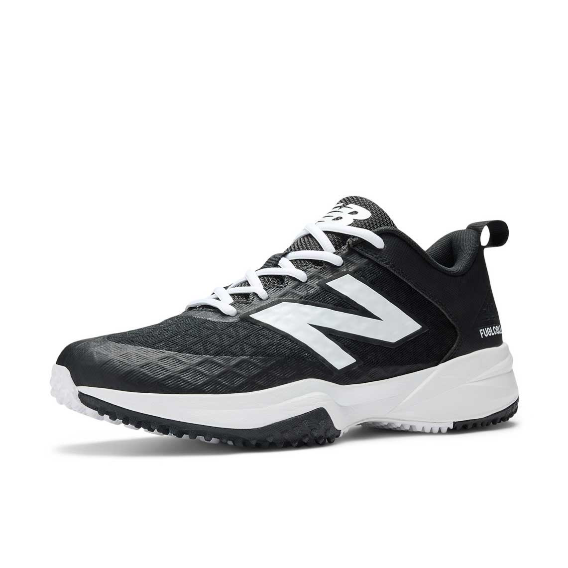 New Balance T4040BK8 Black/White Turfs - Image 9