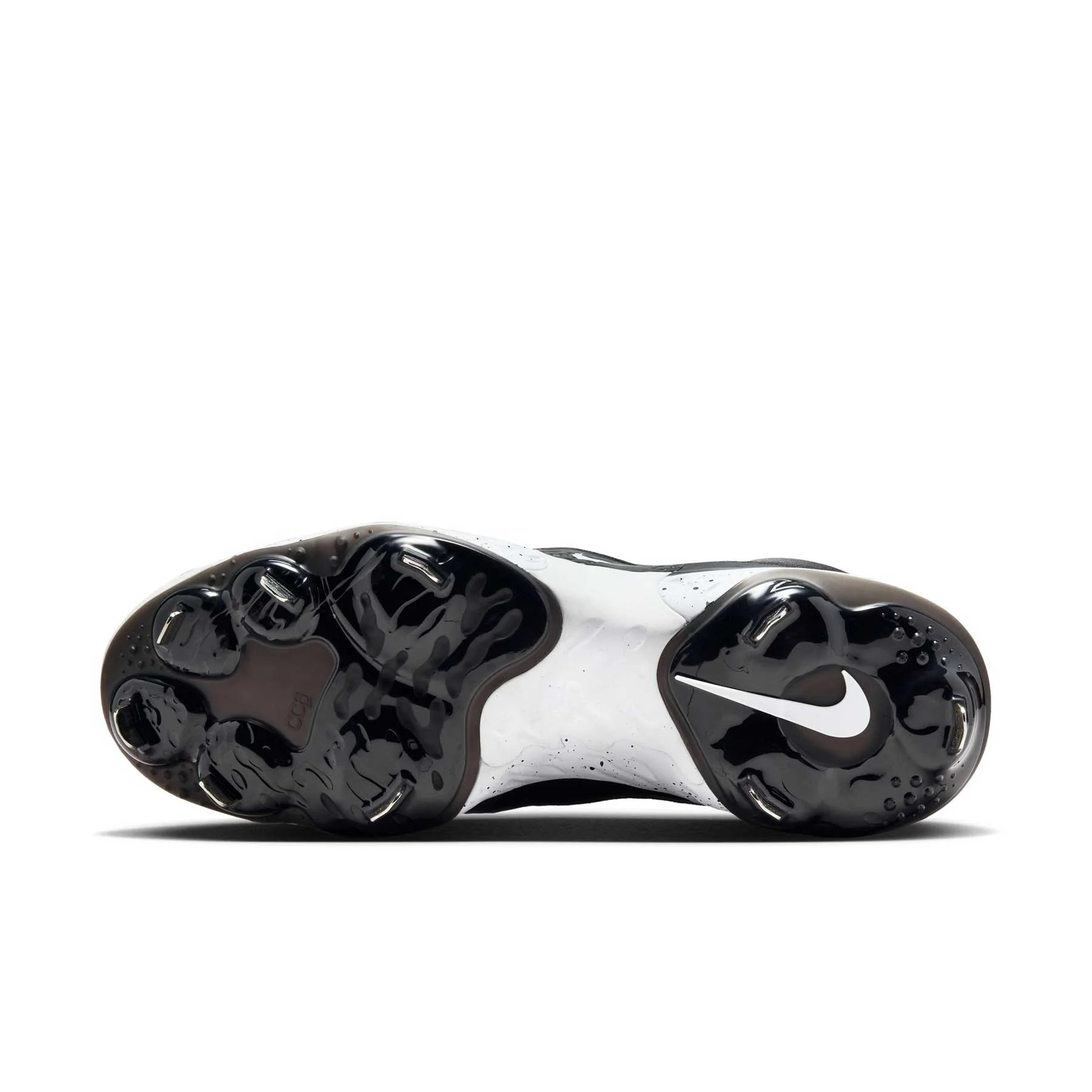 Nike Alpha Huarache Elite 4 Low Black/White/Smoke Grey - Image 12