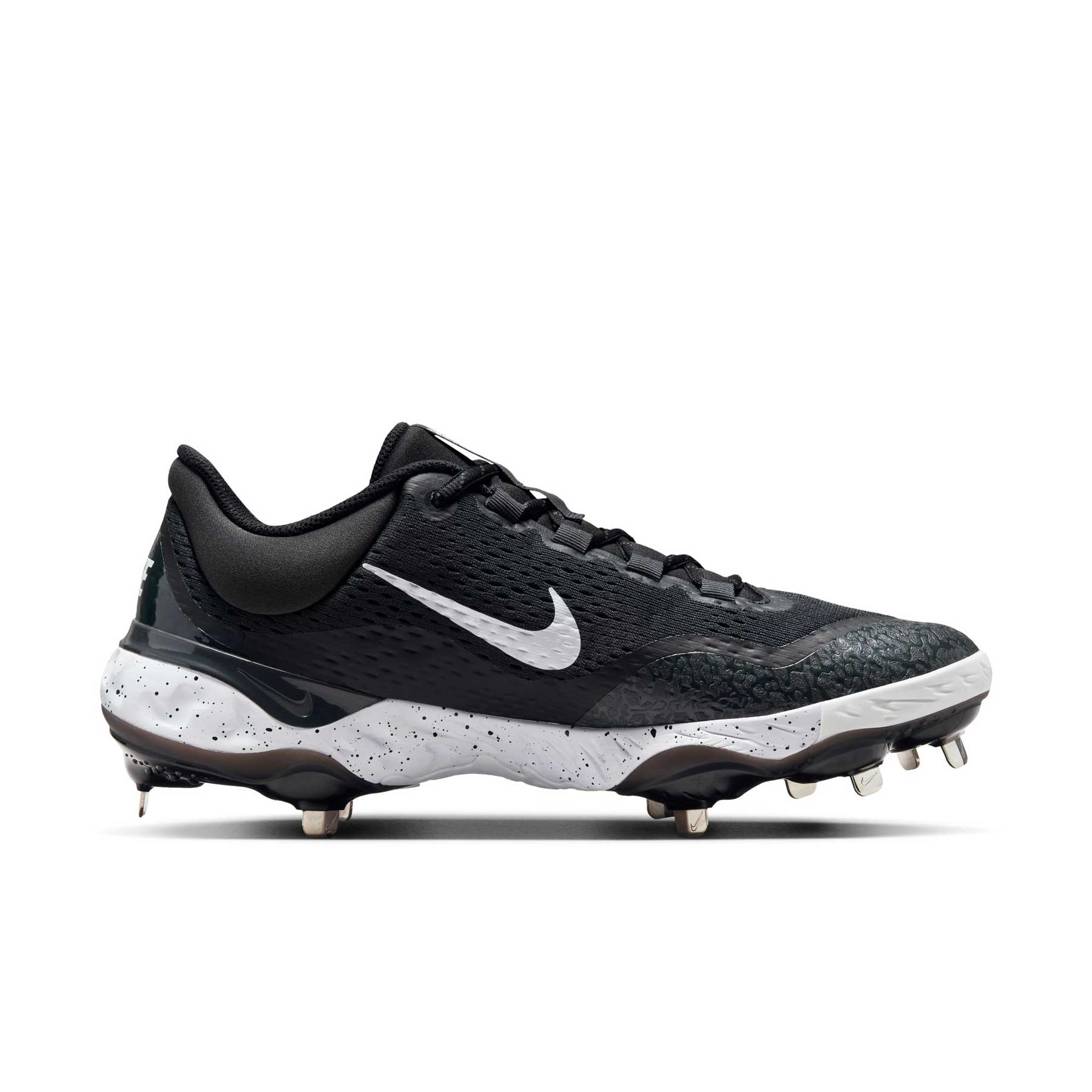 Nike Alpha Huarache Elite 4 Low Black/White/Smoke Grey - Image 5