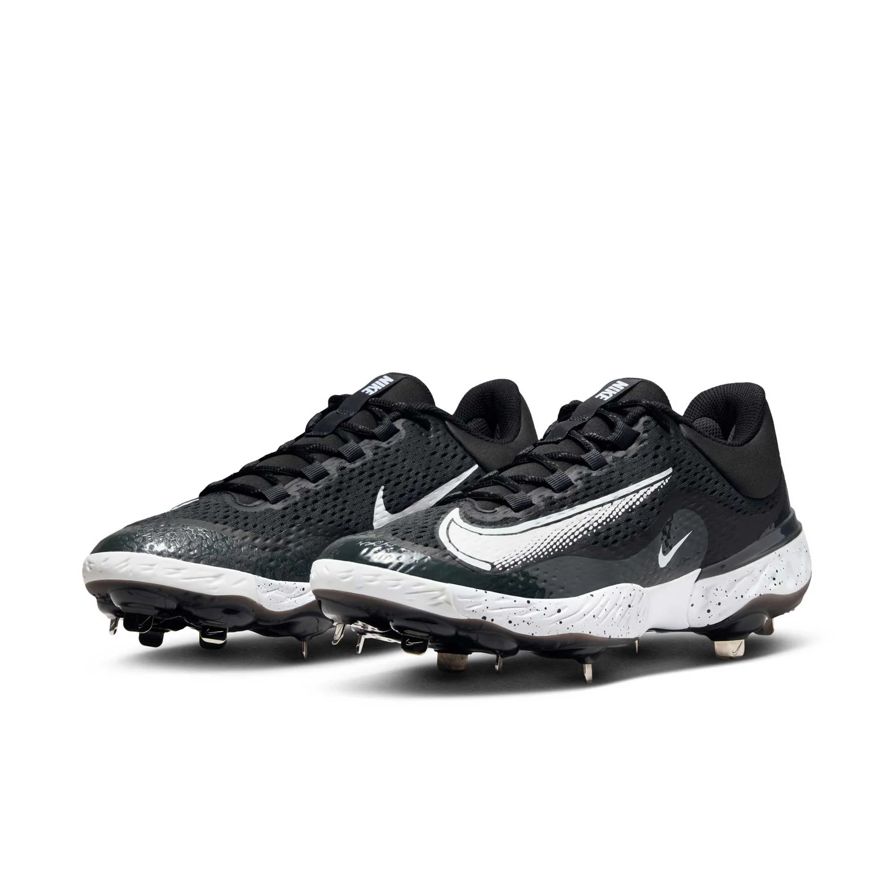 Nike Alpha Huarache Elite 4 Low Black/White/Smoke Grey - Image 7