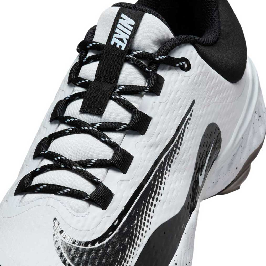 Nike Alpha Huarache Elite 4 Low White/Black - Image 4