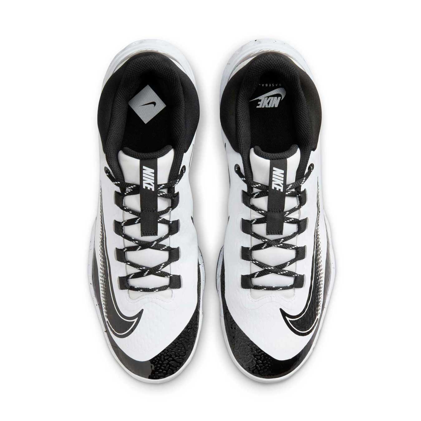 Nike Alpha Huarache Elite 4 Low White/Black - Image 5