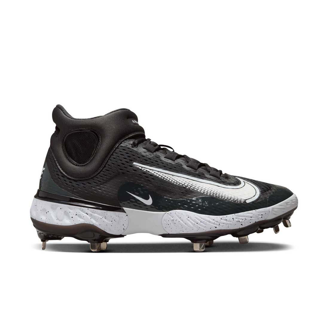 Nike Alpha Huarache Elite 4 Mid Black/White/Smoke Grey