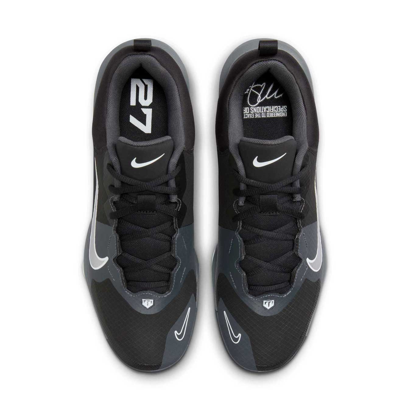 Nike Force Trout 9 Pro MCS Black/White - Image 5