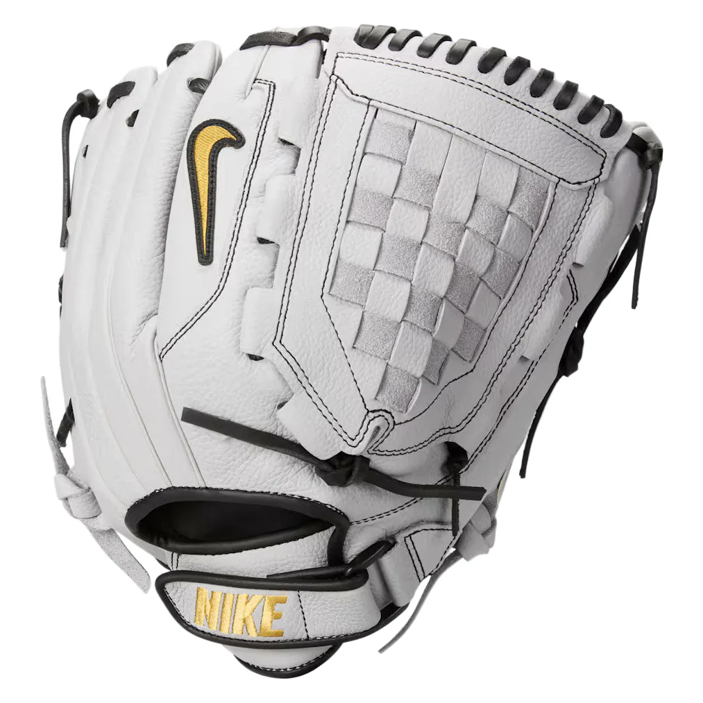 Nike Hyperdiamond Edge FM Basket Web Wolf Grey/Metallic Gold 12.5"-RHT