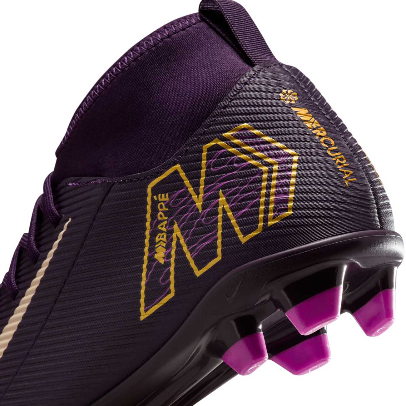 Nike Jr. Mercurial Superfly 10 Club "Kylian Mbappé" Little/Big Kids' MG High-Top Soccer Cleats - Image 10