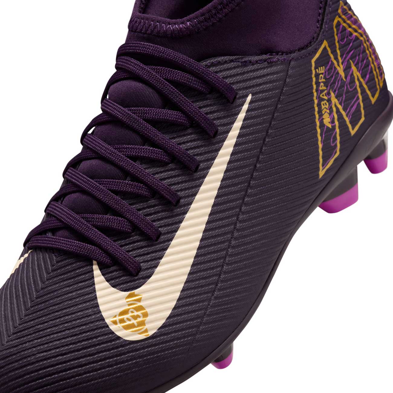 Nike Jr. Mercurial Superfly 10 Club "Kylian Mbappé" Little/Big Kids' MG High-Top Soccer Cleats - Image 9