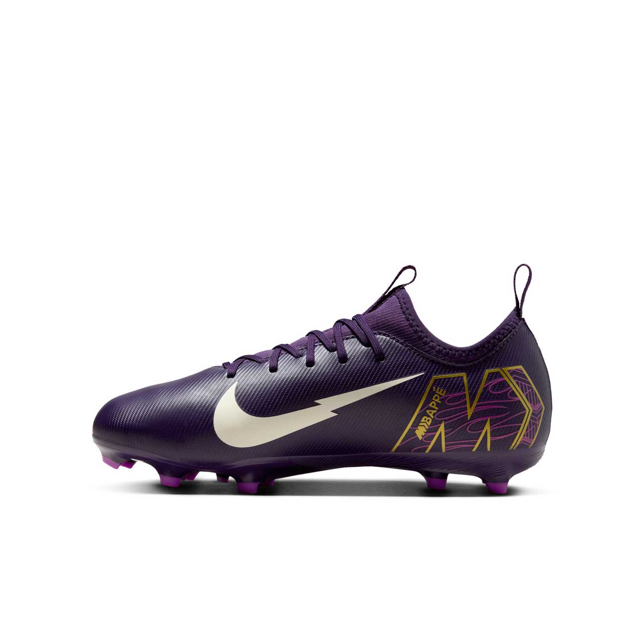 Nike Jr. Mercurial Vapor 16 Academy "Kylian Mbappé" Big Kids' MG Low-Top Soccer Cleats - Image 4