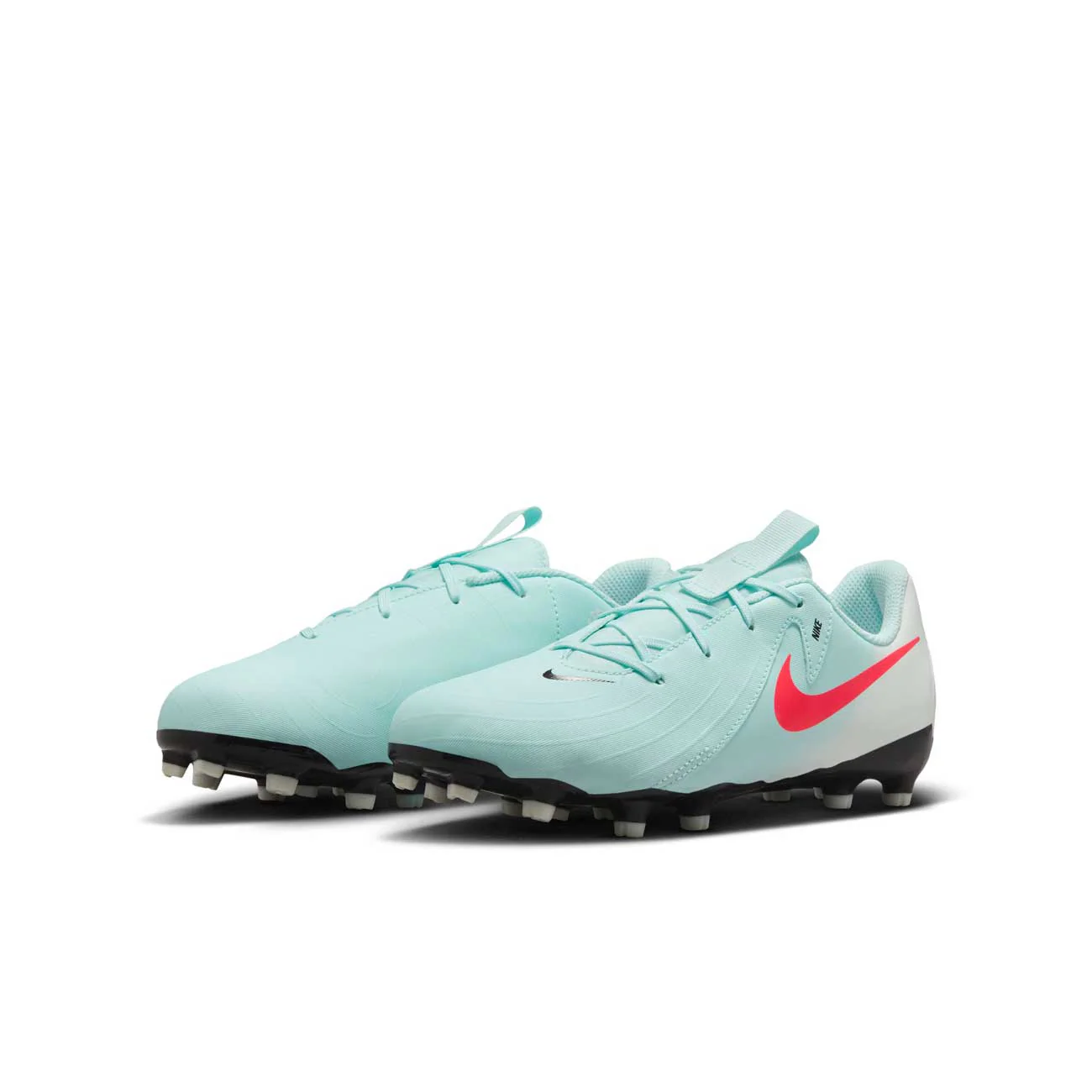 Nike Jr. Phantom GX 2 Academy - MINT/ATOMIC RED-OFF NOIR - Image 3