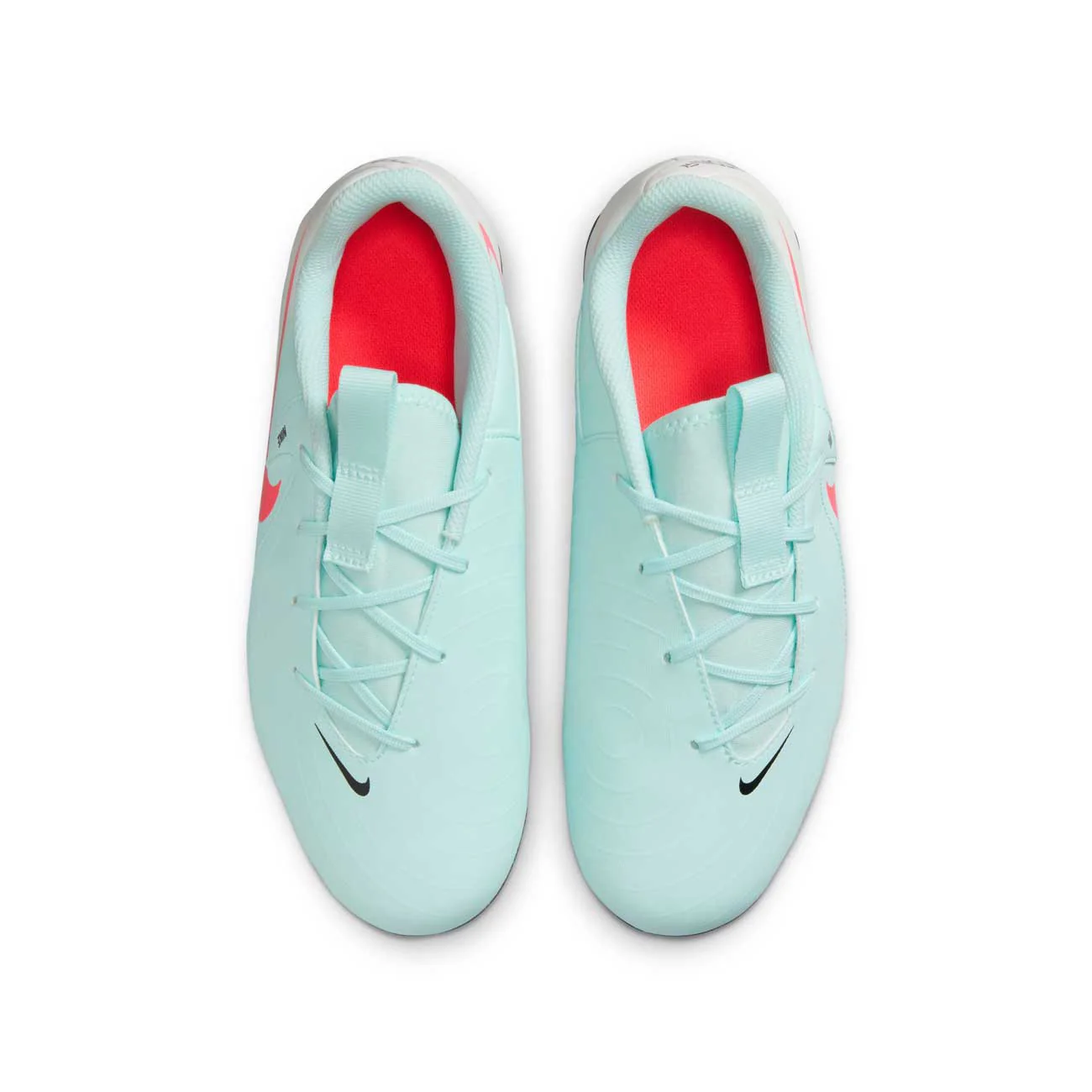 Nike Jr. Phantom GX 2 Academy - MINT/ATOMIC RED-OFF NOIR - Image 4