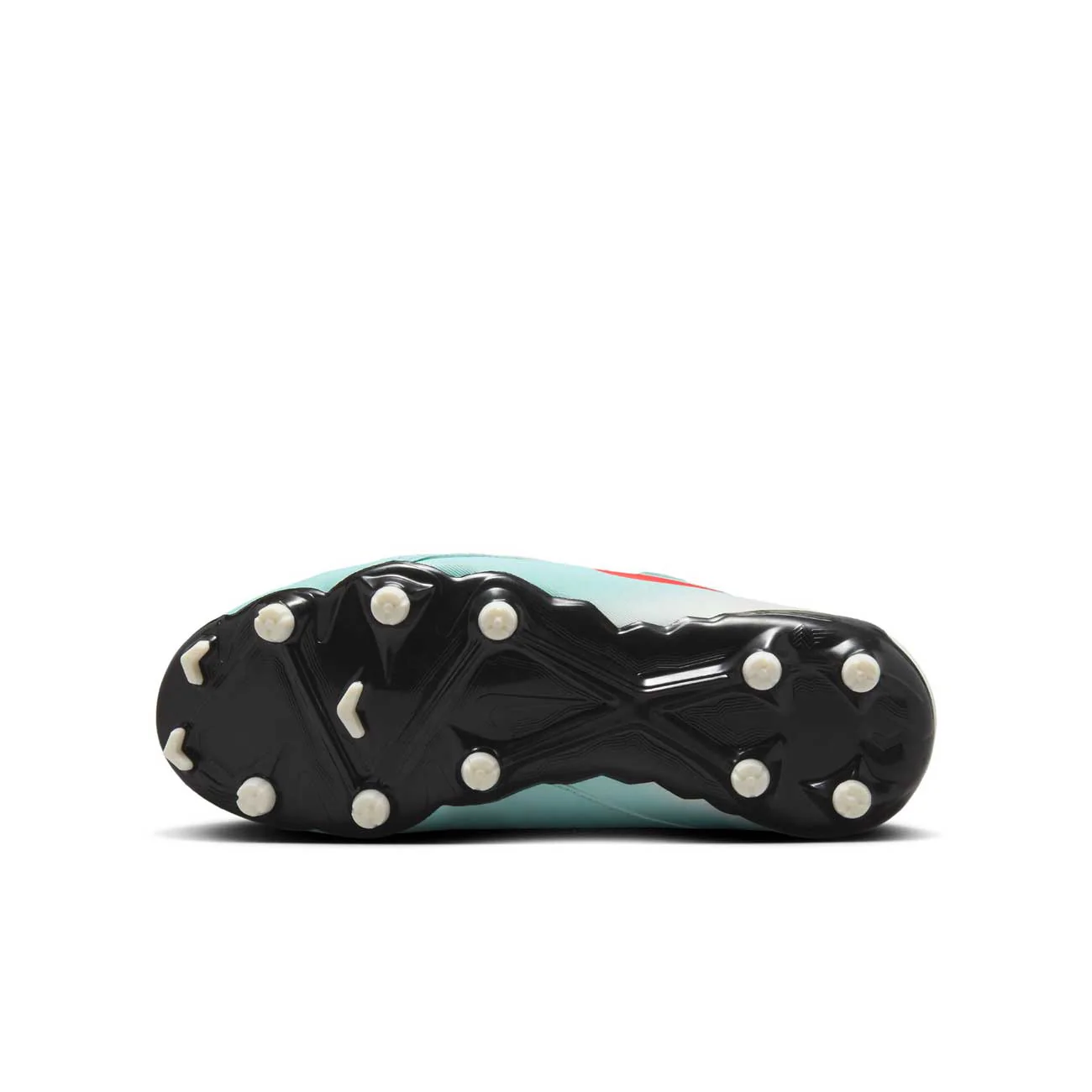 Nike Jr. Phantom GX 2 Academy - MINT/ATOMIC RED-OFF NOIR - Image 8