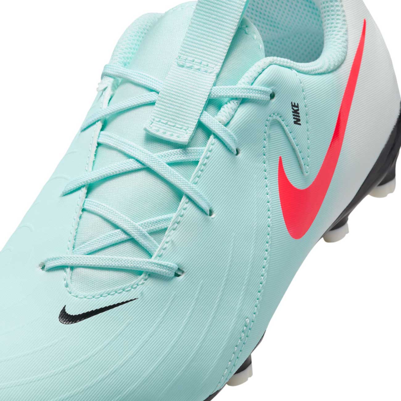 Nike Jr. Phantom GX 2 Academy - MINT/ATOMIC RED-OFF NOIR - Image 9