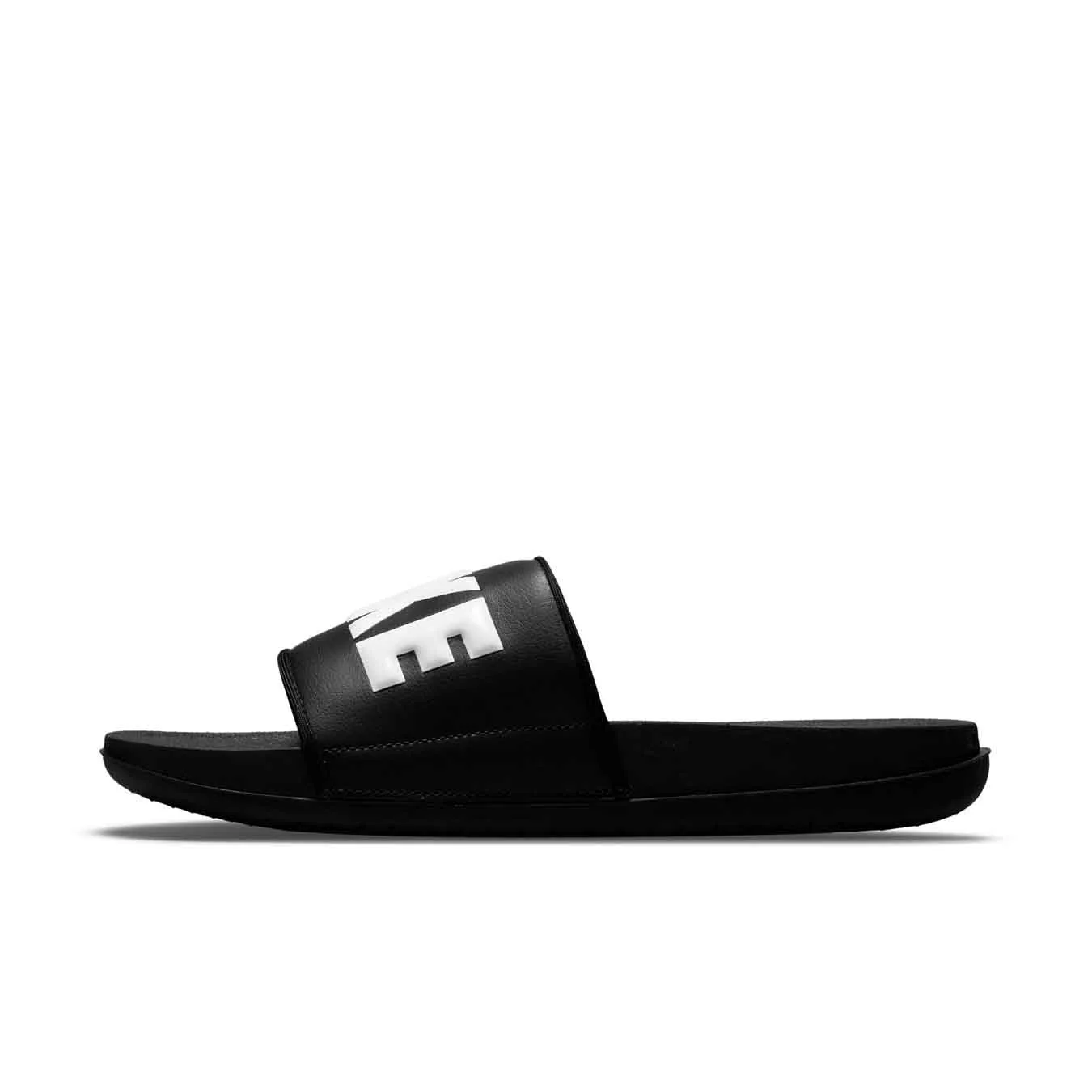 Nike Offcourt Womens Slides Black/Black/White Size 9 - Image 9