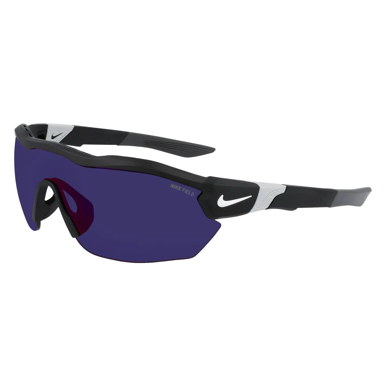 Nike Show X3 Elite L Matte Black/White Field Tint Lens