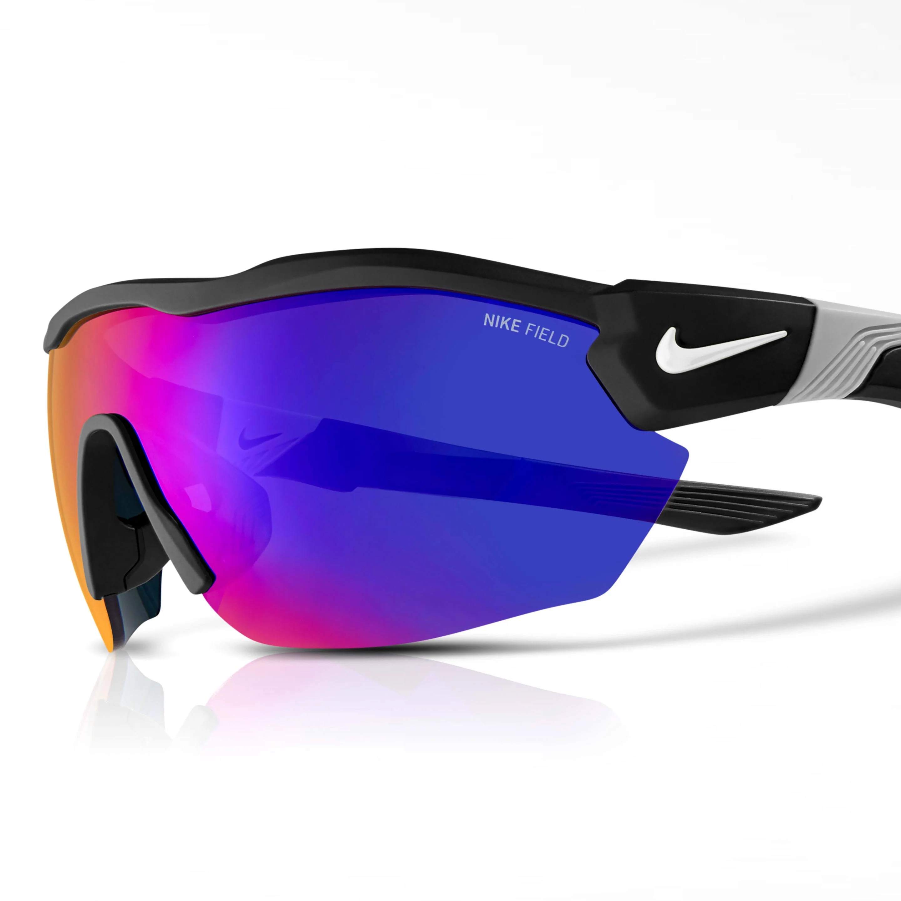 Nike Show X3 Elite L Matte Black/White Field Tint Lens - Image 3