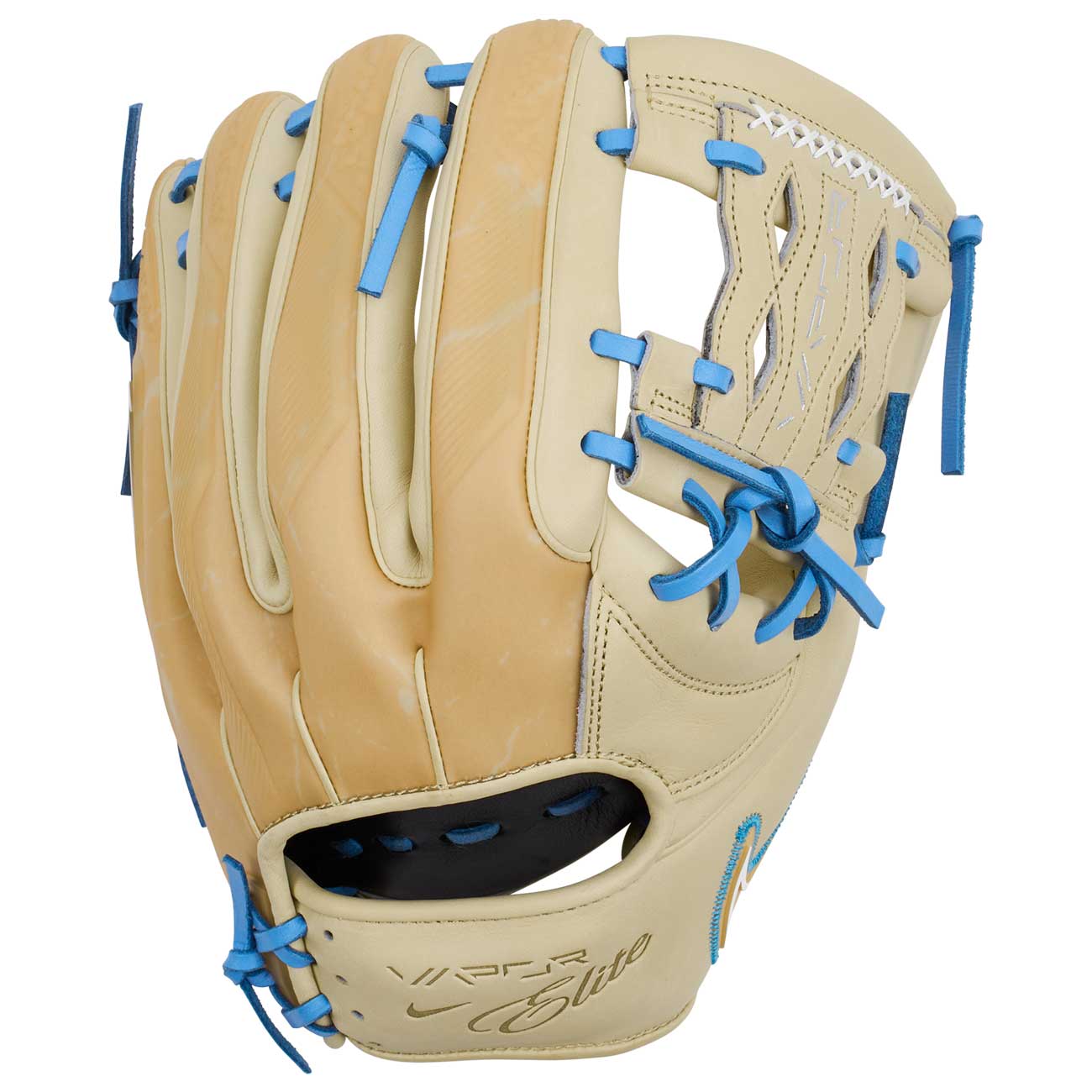 Nike Vapor Elite Snake Eyes Web Light Cream/Valor Blue 11.5"-RHT