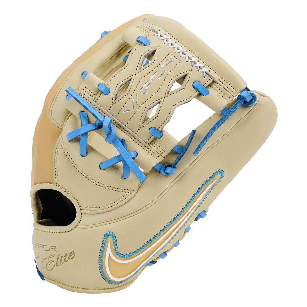 Nike Vapor Elite Snake Eyes Web Light Cream/Valor Blue 11.5"-RHT - Image 3