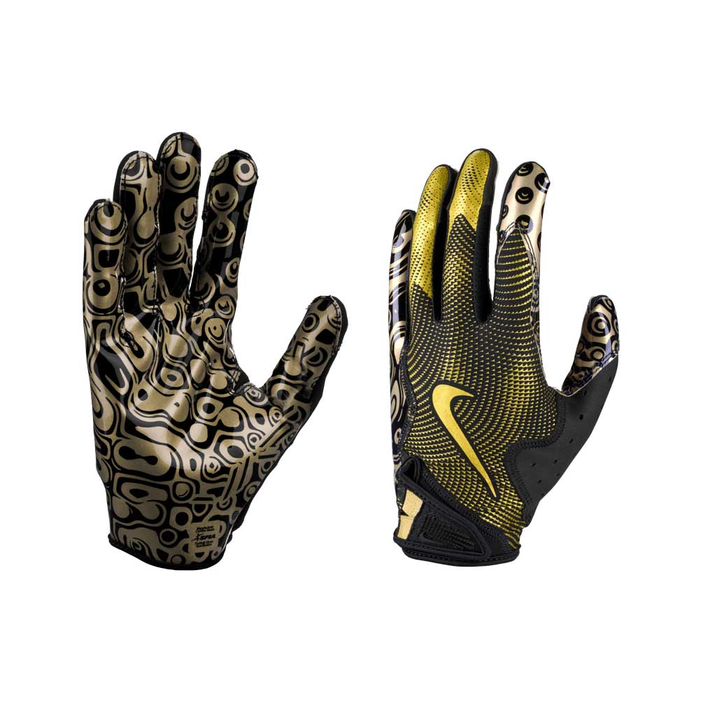 Nike Vapor Jet 8.0 Metallic Football Gloves - Image 3