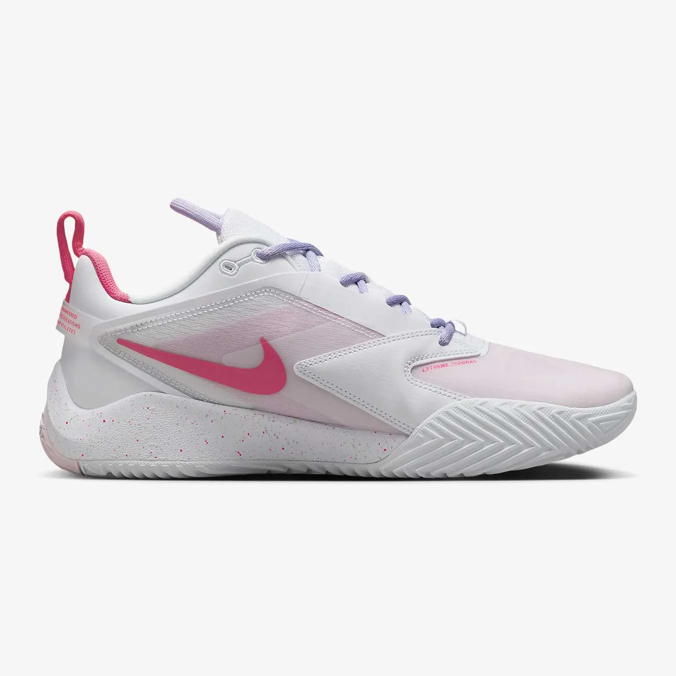 Nike Zoom Hyperace 3 SE Volleyball Shoes White/Hyper Pink-Mint/Violet - Image 7