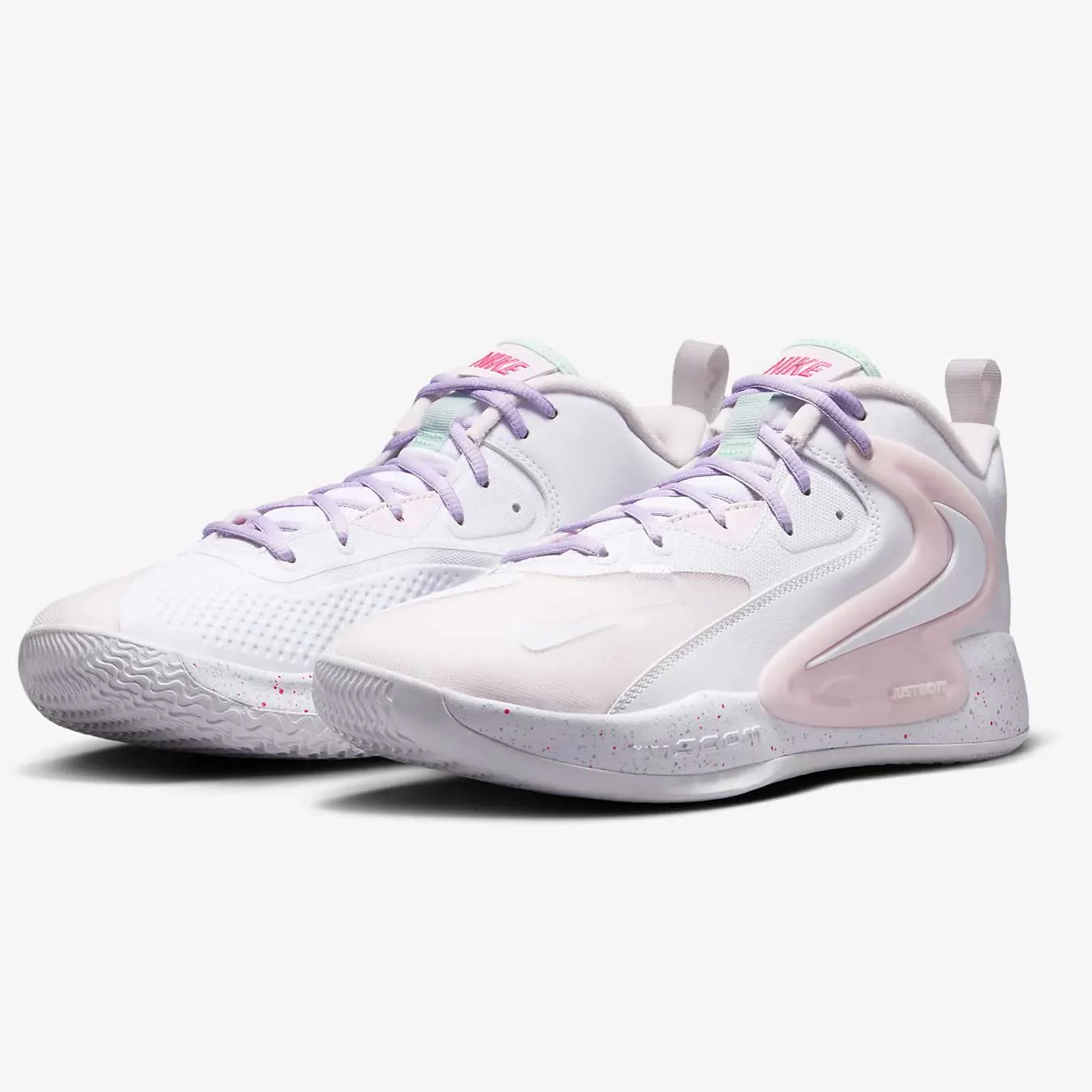 Nike Zoom Hyperset 2 SE Volleyball Shoes White/Hyper Pink - Image 4